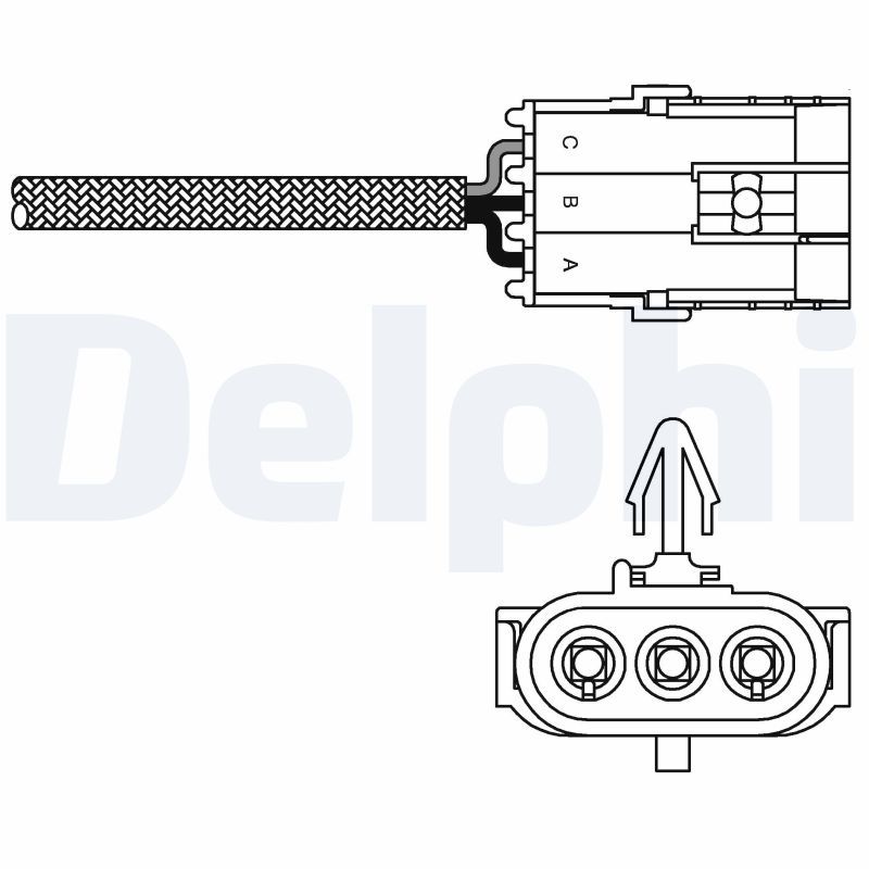 Sonda lambda DELPHI ES10970-12B1