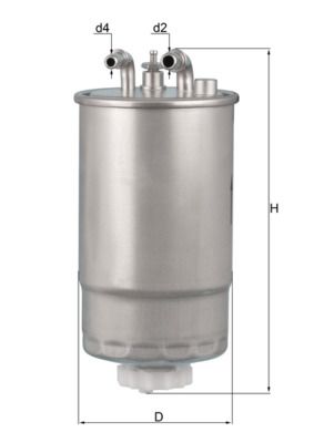 Filtr paliwa KNECHT KL 568