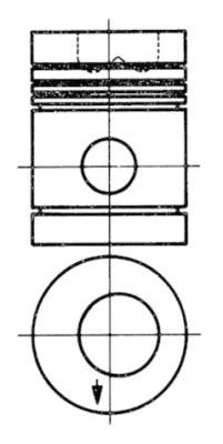 Tłok KOLBENSCHMIDT 91353600