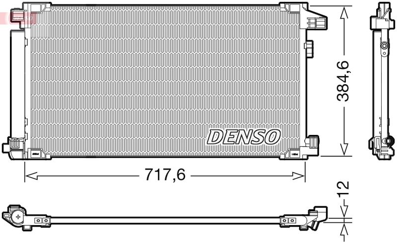 Skraplacz, klimatyzacja Denso DCN50061