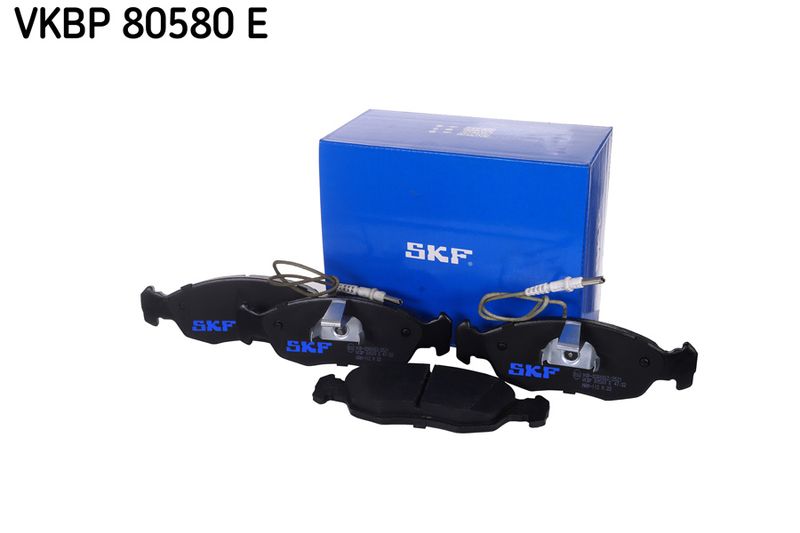 Zestaw klocków hamulcowych, hamulce tarczowe SKF VKBP80580E