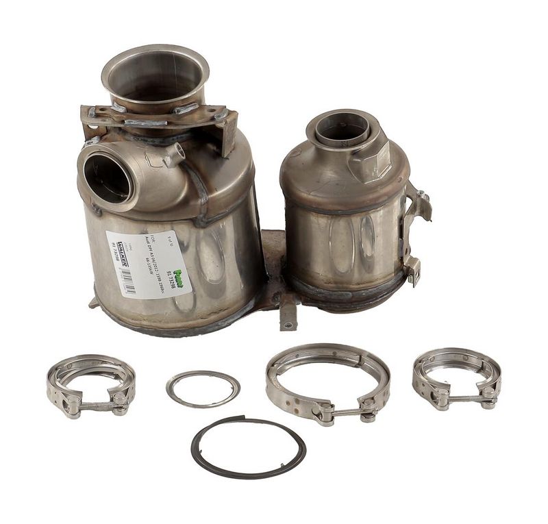 Filtr sadzy / filtr cząstek stałych, układ wydechowy WALKER 73298