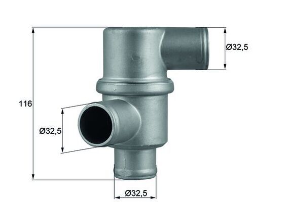 Termostat, płyn chłodzący MAHLE TH3780