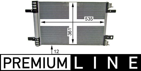 Skraplacz, klimatyzacja MAHLE AC886000P