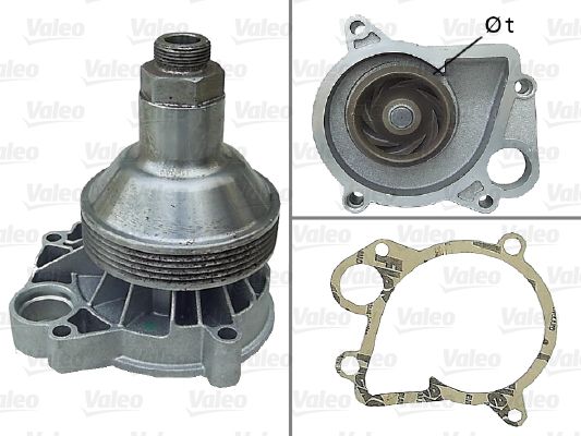 Pompa wody, chłodzenie silnika VALEO 506662