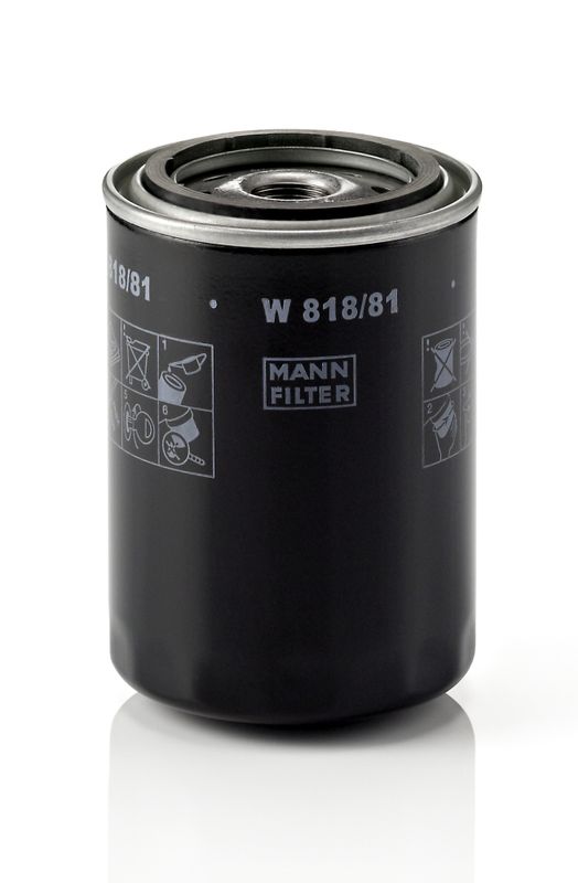 Filtr oleju MANN-FILTER w 818/81