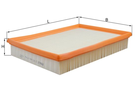 Filtr powietrza KNECHT LX 443