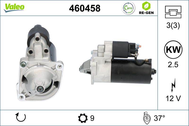Rozrusznik VALEO 460458