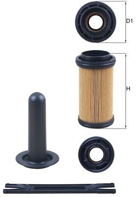 Filtr, roztwór mocznika MAHLE UX11KIT