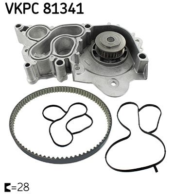 Pompa wody, chłodzenie silnika SKF VKPC81341