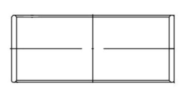 Panewka korbowodu MAHLE 081PL22022050