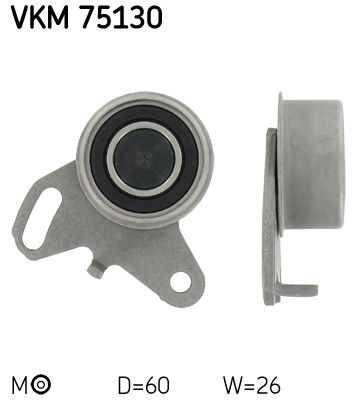 Rolka napinacza, pasek rozrządu SKF vkm 75130