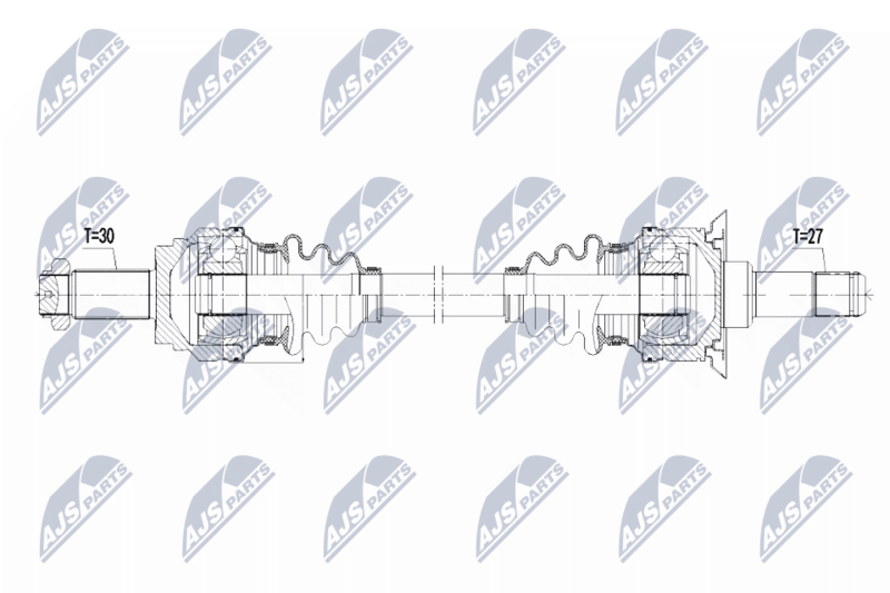 Wał napędowy NTY NPW-BM-097