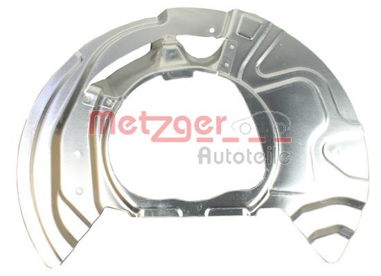 Panel rozbryzgiwujący, tarcza hamulcowa METZGER 6115174