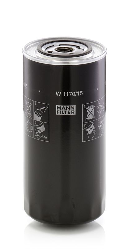 Filtr oleju MANN-FILTER w 1170/15