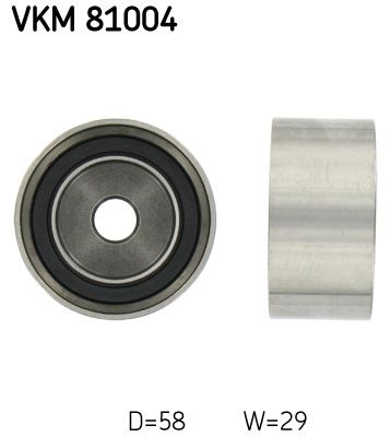 rolka kierunkowa / prowadząca, pasek rozrządu SKF VKM 81004