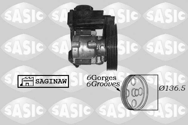 Pompa hydrauliczna, układ kierowniczy SASIC 7070023