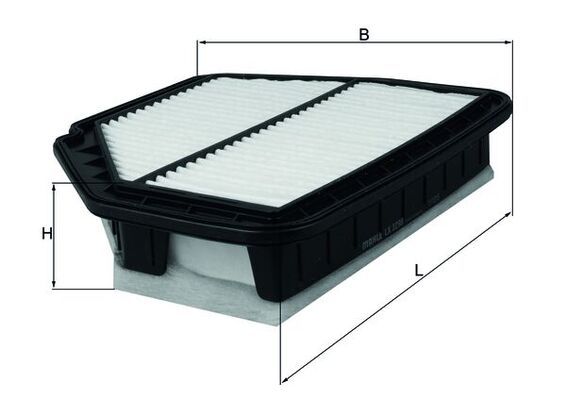 Filtr powietrza KNECHT LX 3298