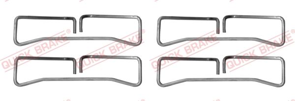 Zestaw akcesoriów, klocki hamulcowe QUICK BRAKE 109-1691