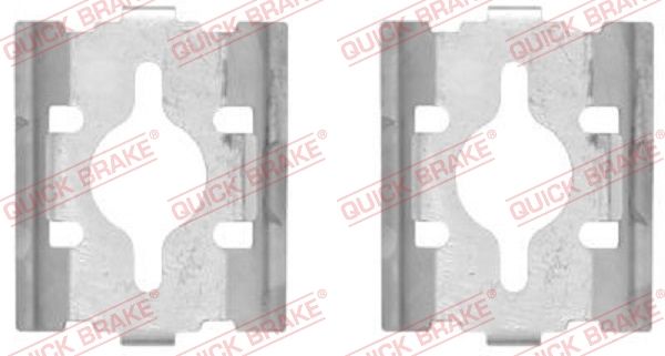 Zestaw akcesoriów, klocki hamulcowe QUICK BRAKE 109-1600