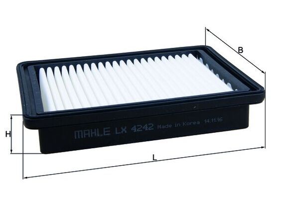 Filtr powietrza MAHLE LX4242