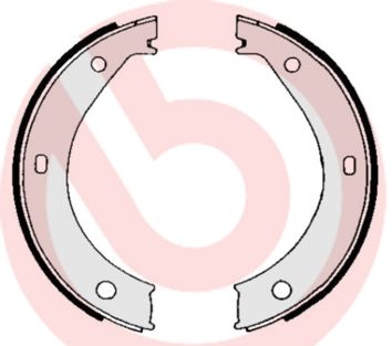 Zestaw szczęk hamulcowych, hamulec postojowy BREMBO S 06 503