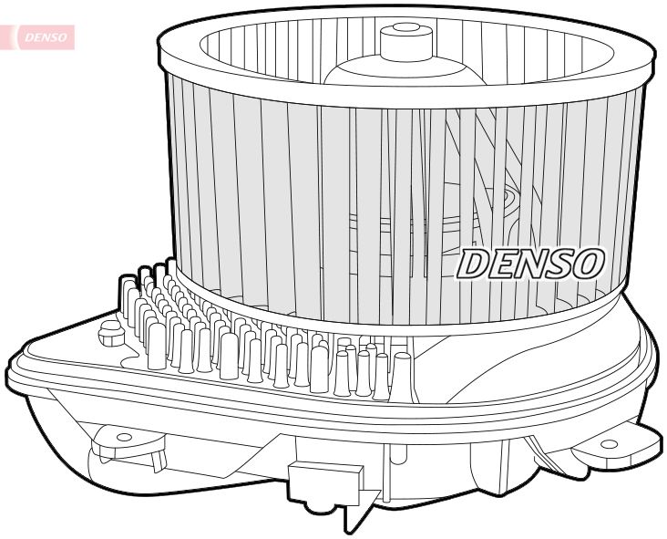 Wentylator wewnętrzny Denso DEA07013
