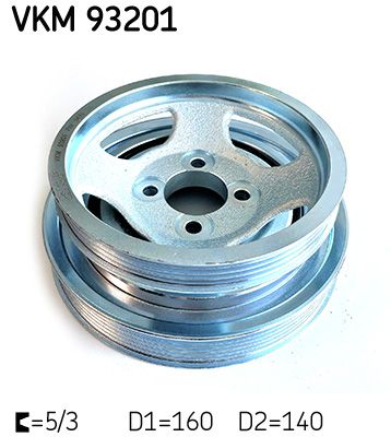 Koło pasowe, wał korbowy SKF VKM93201