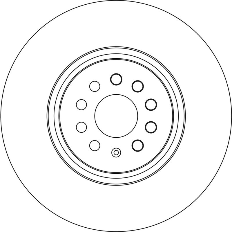 Tarcza hamulcowa TRW DF6771S