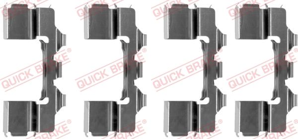 Zestaw akcesoriów, klocki hamulcowe QUICK BRAKE 109-1104