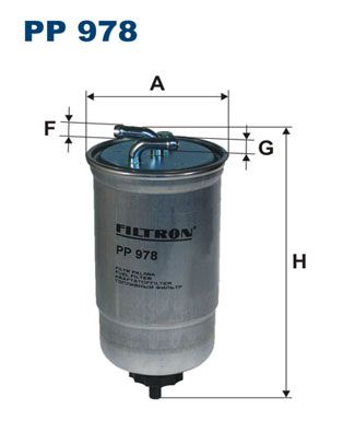 Filtr paliwa FILTRON pp 978