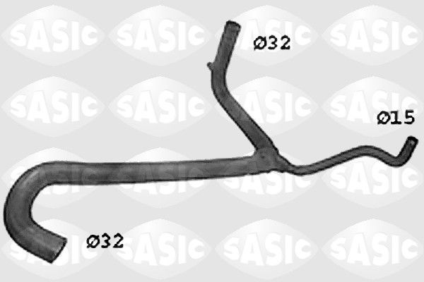 Przewód elastyczny chłodnicy SASIC swh4310