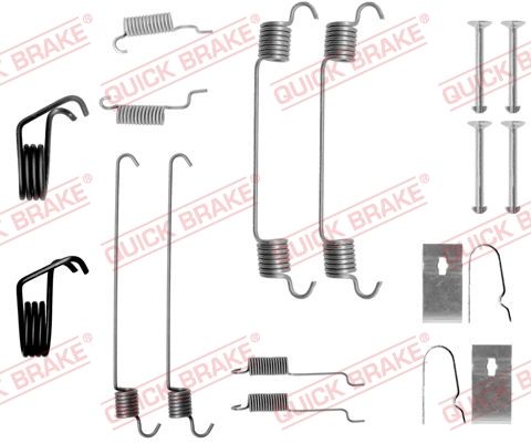 Zestaw akcesoriów, szczęki hamulcowe QUICK BRAKE 105-0799