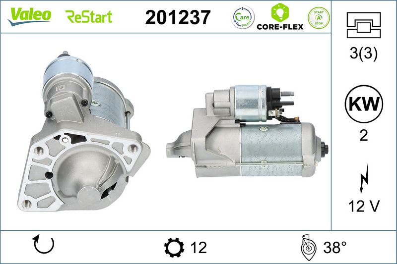 Rozrusznik VALEO 201237