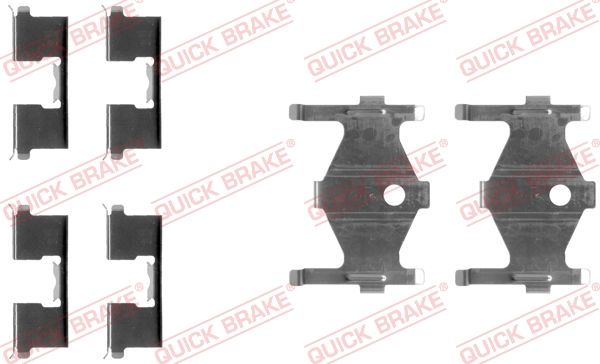 Zestaw akcesoriów, klocki hamulcowe QUICK BRAKE 109-1185