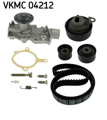 Pompa wody + zestaw paska rozrządu SKF VKMC 04212