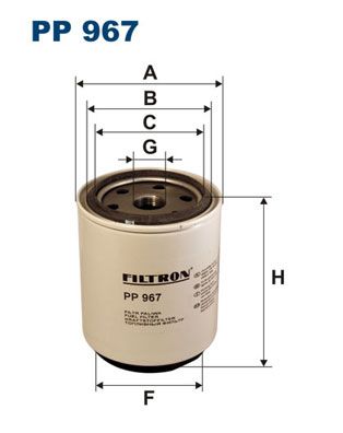 Filtr paliwa FILTRON pp 967
