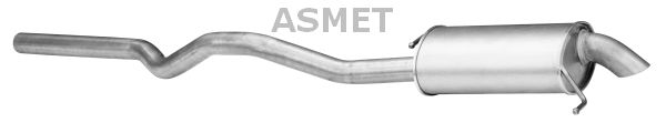 Tłumik końcowy ASMET 04.111