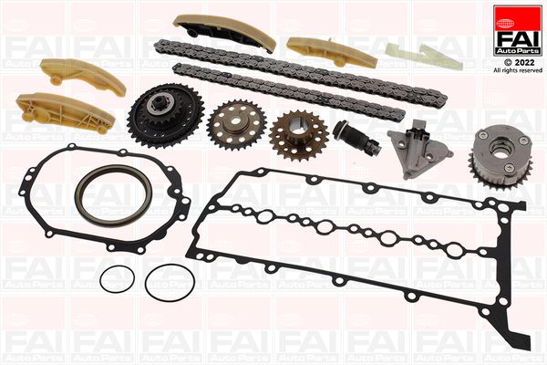 Zestaw łańcucha rozrządu FAI AutoParts TCK357VVT