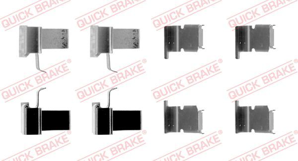 Zestaw akcesoriów, klocki hamulcowe QUICK BRAKE 109-1262