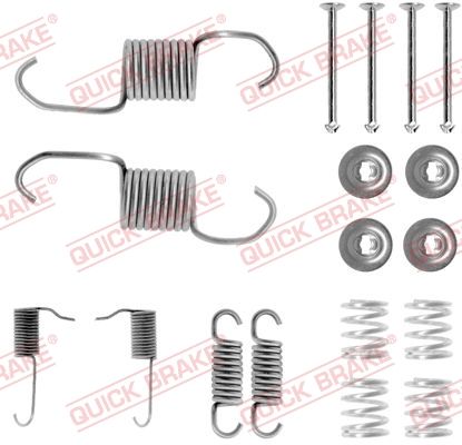 Zestaw akcesoriów, szczęki hamulcowe QUICK BRAKE 105-0696