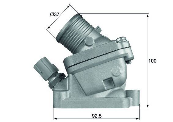 Termostat, płyn chłodzący MAHLE TH3690D