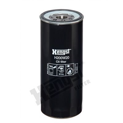 Filtr oleju HENGST FILTER H200W20