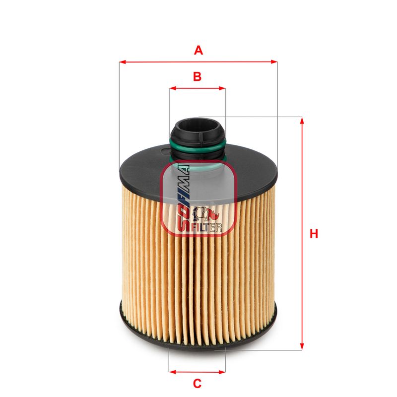 Filtr oleju SOFIMA S 5083 PE