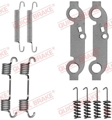 Zestaw akcesoriów, szczęki hamulcowe hamulca postojowego QUICK BRAKE 105-0537