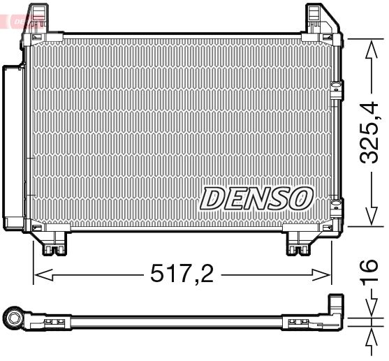 Skraplacz, klimatyzacja Denso DCN50101
