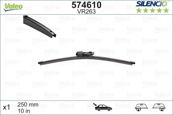 Pióro wycieraczki VALEO 574610
