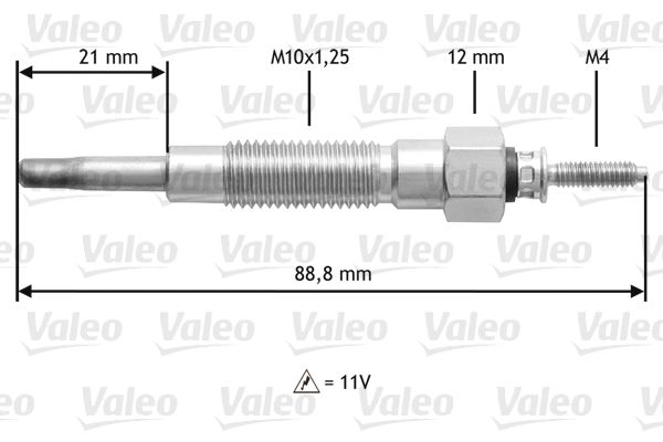 Świeca żarowa VALEO 345213
