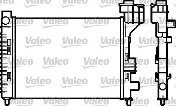Chłodnica, układ chłodzenia silnika VALEO 732588