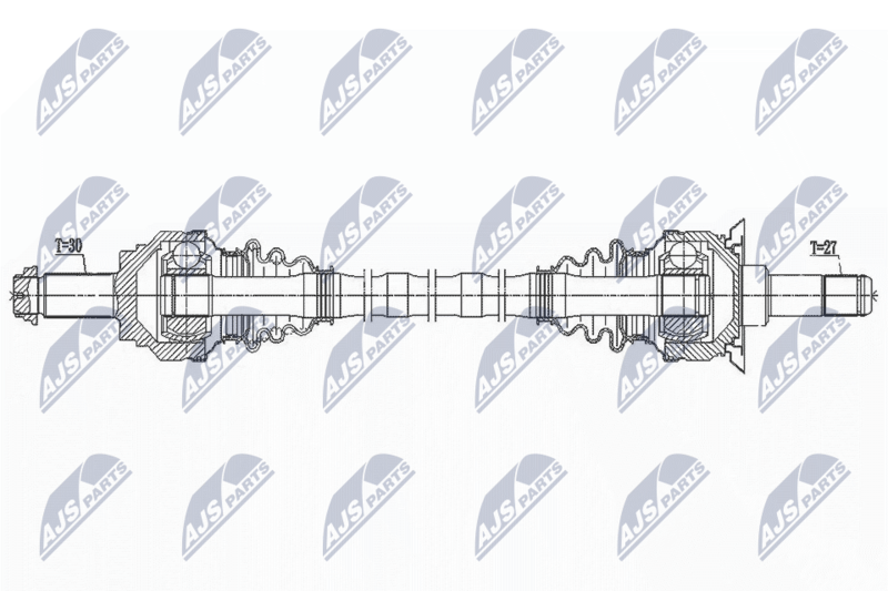 Wał napędowy NTY NPW-BM-191
